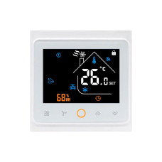 114541 Термостат для фанкойлу з WiFi управлінням Tervix WiFi Fancoil Thermostat (на 2 труби) 0-10В