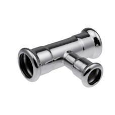 Трійник редукційний 22х18х22 Press KAN-therm Steel (1509260015)