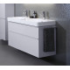Geberit 500.223.01.1 Smyle Умивальник меблевий 120см, 2 чаші, з 2 отворами під зміш., колір білий глянець