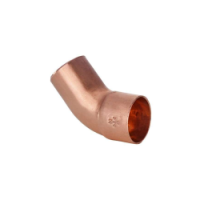 Колено 45°, 1 муфта, 54 медь