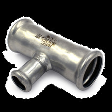 Реукционный тройник нержавеющий Ø88,9 х 42 х 88,9 INOXPRES® RM (192088042)