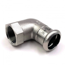 Коліно нержавіюче Ø15 х 3/4″ В 90° INOXPRES® RM (198304015)