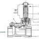 Клапан електромагн. 21WA4ZOB130 НО, 1/2