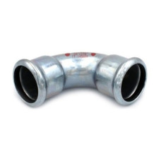 Колено стальное Ø18 90° ВВ оцинкованное (отопление) STEELPRES® RM (381018900)