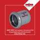 Заглушка стальная Ø15 оцинкованная (отопление) STEELPRES® RM (383015003)