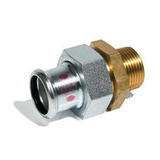 Збірка сталева Ø22 х 3/4″ З оцинкована (опалення) STEELPRES® RM (384022000)