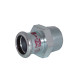 Перехідник сталевий Ø35 х 1 1/2″ З оцинкований (опалення) STEELPRES® RM (387112035)