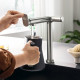 AQITTURA M91 смеситель для кухни, 240, 1jet, сталь, HANSGROHE (76804800)
