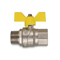 Кран шаровой газ мет ВЗ 1/2