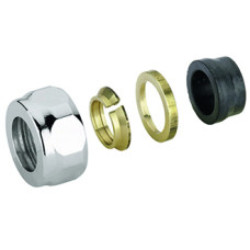 Гайка для мідної труби Ø16 мм x 3/4″ EK ХРОМ Carlo Poletti Srl (A33110BEK)