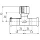 Трійник нержавіючий Ø18 х 1/2″ В х 18 INOXPRES® RM (189102018)