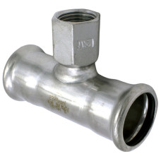 Тройник нержавеющий Ø54 х 2″ В х 54 INOXPRES® RM (189200054)