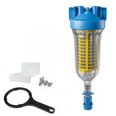 Фильтр самопромывной HYDRA BIG Ø11/2 ″ (пластик) + картридж RAH (нержавейка) 90 мкм KIT Q=15 м3/ч. Atlas Filtri s.r.l. (RA6310033)