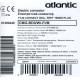 Електроконвектор Atlantic F120 Connect Mobile CMG-BD0/Wi-Fi/M (1000W) з комплектом підставок