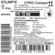 Водонагрівач побутовий електричний Atlantic OPro Compact PC 15 RB (1600W)
