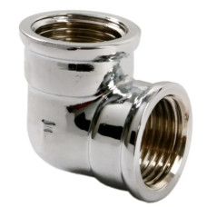 Коліно 3/4&quot; вн/вн хром FERRO (K04C)