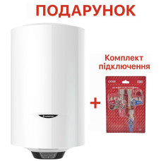 Водонагреватель (бойлер) Ariston  PRO1 ECO 50 V 1,8K PL DRY HE (3201854) +комплект подключения