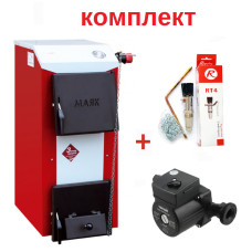 Комплект: Твердопаливний котел Маяк АОТ-12 Standard (17487) +комплект підключення