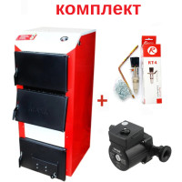 Комплект: Твердотопливный котел Маяк АОТ-12 Standard Plus (21277) +комплект подключения