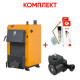 Комплект: Твердотопливный котел DTM Standart 13 кВт (Standart)+комплект подключения