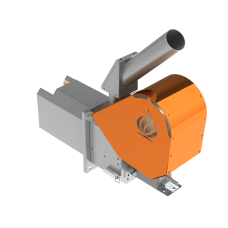 Пальник на пелетах Eco-Palnik UNI-MAX 80 кВт + шнек 2,0 м