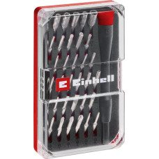 Біти Einhell, набір 33шт,HEX, PH, RIBE, SL, Spline, Torx, 28мм, кейс (115010)