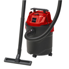Пилосос професійний Einhell TC-VC 1820, 1250 Вт, пластик 20 л, 180 мбар, шланг 1.5 м, кабель 3 м, 3.6 кг (2342480)