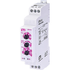 Багатофункціональне реле часу ETI, ETR-10 24-240V AC/24-75V DC (1x16A, AC1) (2472200)