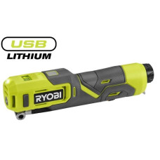Насос велосипедний акумуляторний Ryobi USB Lithium RI4-0 4В 6.9бар дисплей підсвічування 0.5кг без АКБ та ЗП (5133006141)