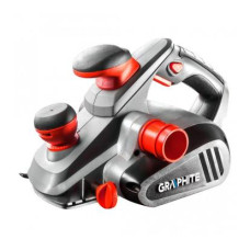 Рубанок GRAPHITE 850Вт 82мм стругання до 3мм 3.1кг (59G678)