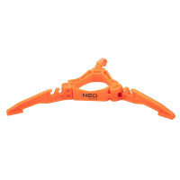 Підставка для газових балонів Neo Tools, 21.5х2.1см, складана, зубчасті ніжки, 0.03кг (63-143)