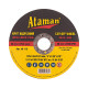 Круги отрезные по металлу Ataman 41 14А 180х2.0х22.23