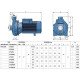 Відцентровий насос Pedrollo CP 220C 44CT216C7A