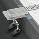 Душовий канал 90 см Uponor Aqua Ambient | срібло | без решітки (1136400)