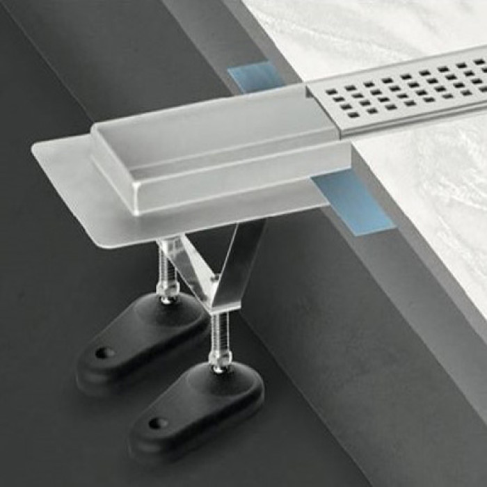 Душовий канал 80 см Uponor Aqua Ambient | чорний | без решітки (1136404)