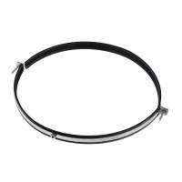 KVADO Хомут металевий для вентиляції з гумовою вставкою 900 /М10 