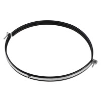 KVADO Хомут металевий для вентиляції з гумовою вставкою 1000 /М10 