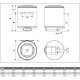 Водонагреватель (бойлер)  BOSCH TR4000T 50 EBP 000004606