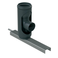 Опорный отвод (колено) редукционное с анкером 87º D60/80 Almeva