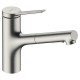 Hansgrohe Смеситель для кухни Zesis M33 150 с вытяжным изливом sBox Lite (74803800)