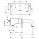 Axor Citterio - змішувач для ванни змішувач ВМ, (хром) HANSGROHE 39400000, AXOR (39400000)