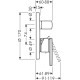 Axor Citterio - змішувач для ванни змішувач СМ, (хром) HANSGROHE 39455000, AXOR (39455000)