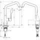 Axor Citterio - змішувач для кухні (хром) HANSGROHE 3985000, AXOR (39850000)