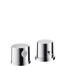 Термостат Hansgrohe Axor Uno2 на 2 отверстия, наружная часть (38480000)
