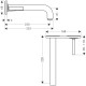 Смеситель для раковины Hansgrohe Axor Citterio встраиваемый (39115000)