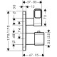 AXOR Urquiola Термостат для душу, AXOR (11732000)