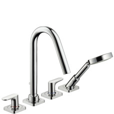 Змішувач для ванни двовентильний Hansgrohe Axor Citterio M на 4 отвори (34454000)