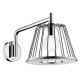 Axor Lamp Shower Душ верхній з лампою, поворотний, 1 вид струменя (білий), AXOR (26031000 (weiss))