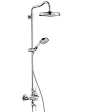 AXOR Montreux Showerpipe Душова система з термостатом і верхнім душем 1jet, хром, AXOR (16572000)