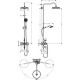AXOR Montreux Showerpipe Душова система з термостатом і верхнім душем 1jet, хром, AXOR (16572000)